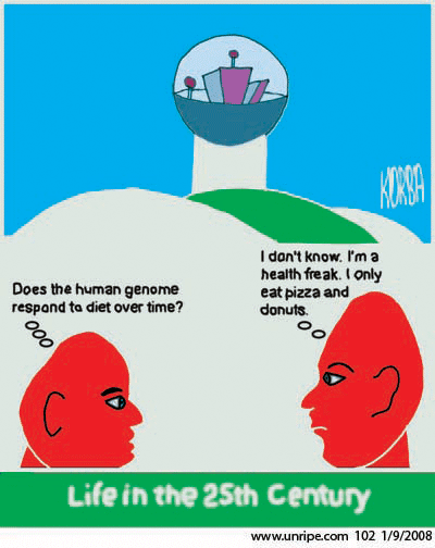 cartoon 102, life in the 25th century